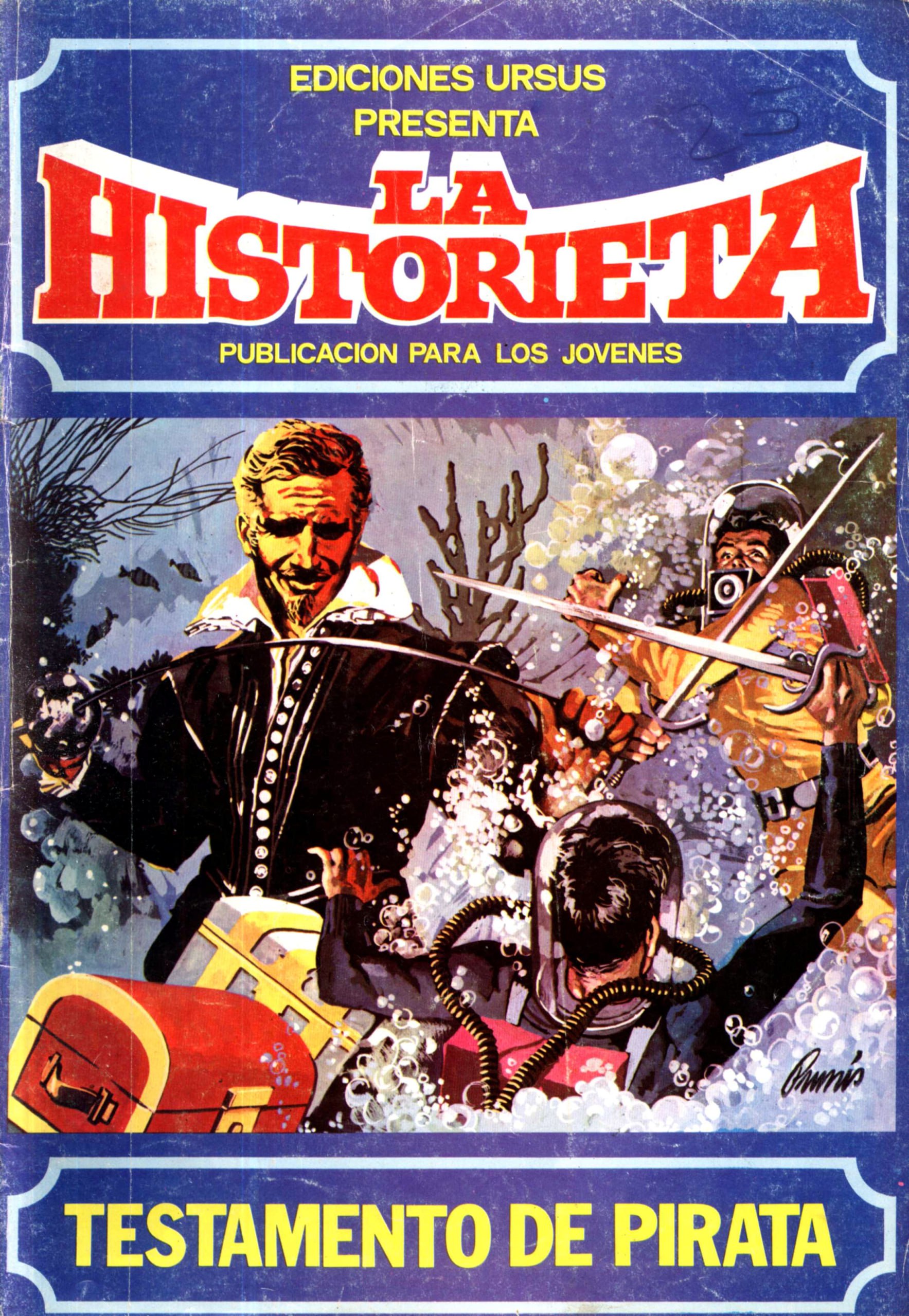 Portada ampliada de La Historieta
