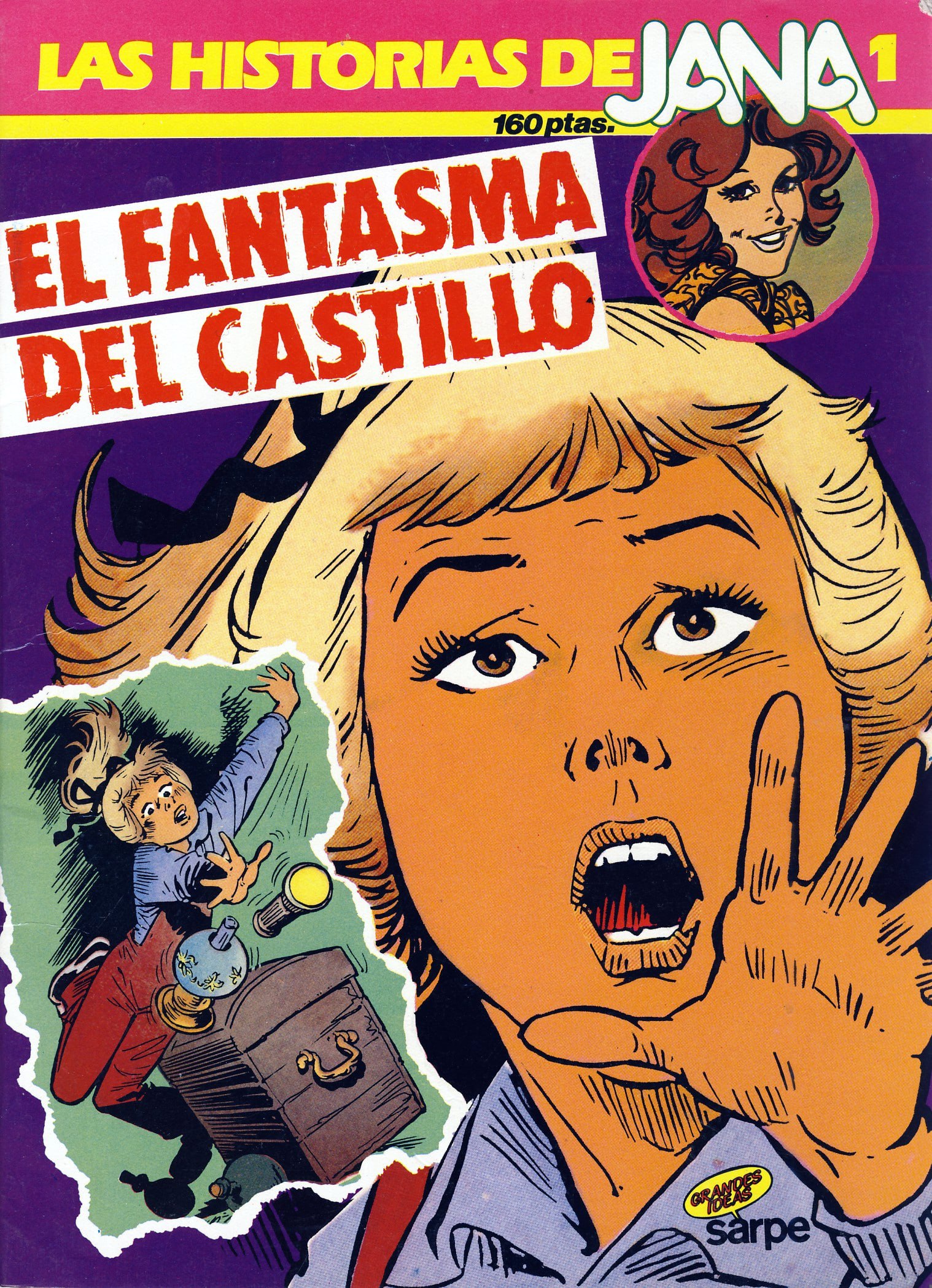 Portada ampliada de EL FANTASMA DEL CASTILLO