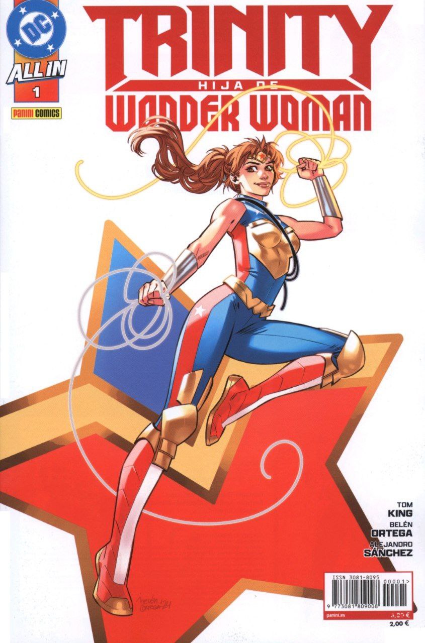 Portada ampliada de TRINITY HIJA DE WONDER WOMAN