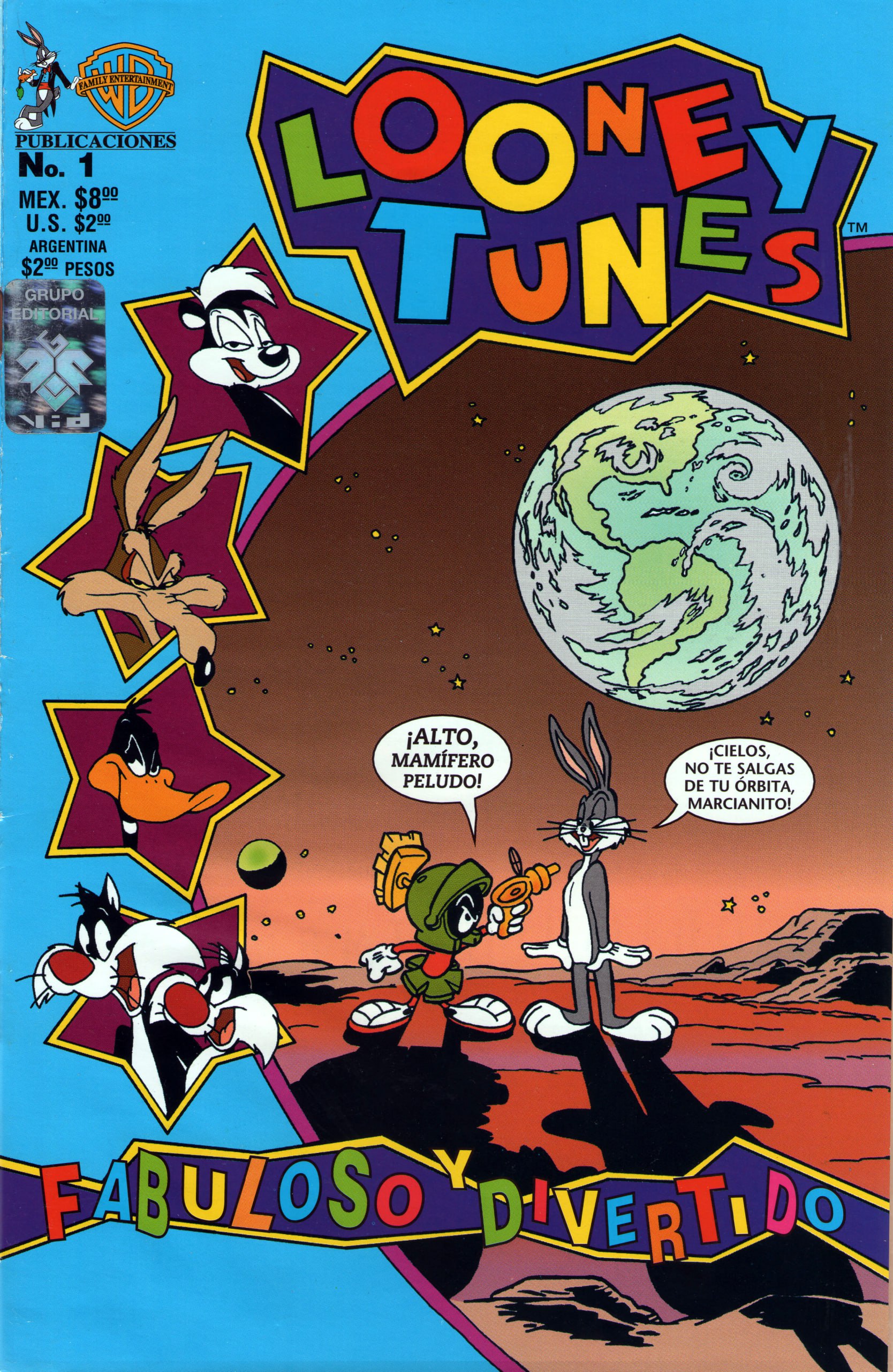 Portada ampliada de Looney Tunes
