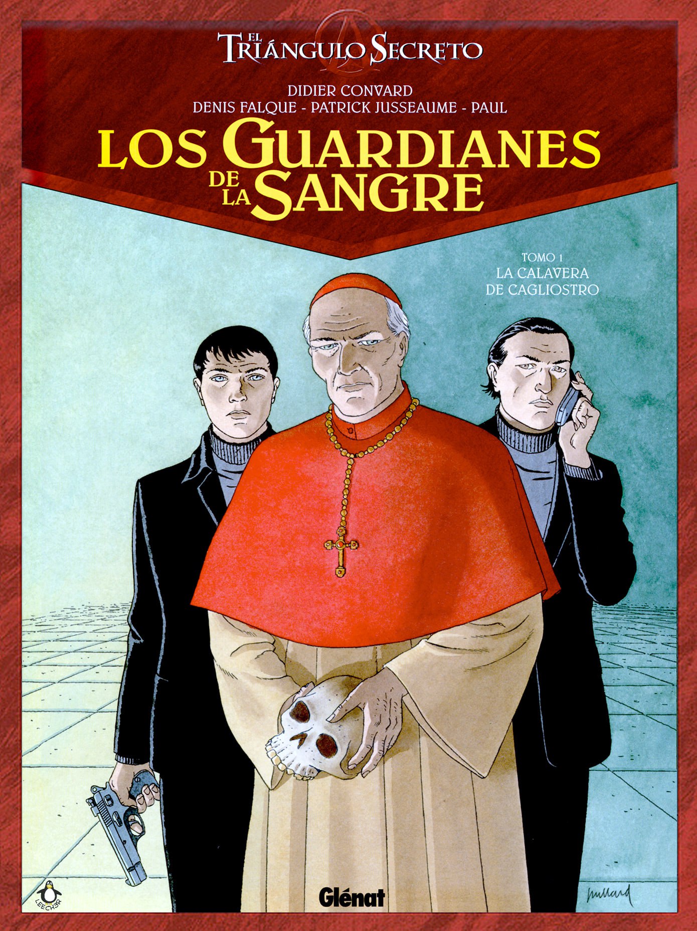 Portada ampliada de LOS GUARDIANES DE LA SANGRE