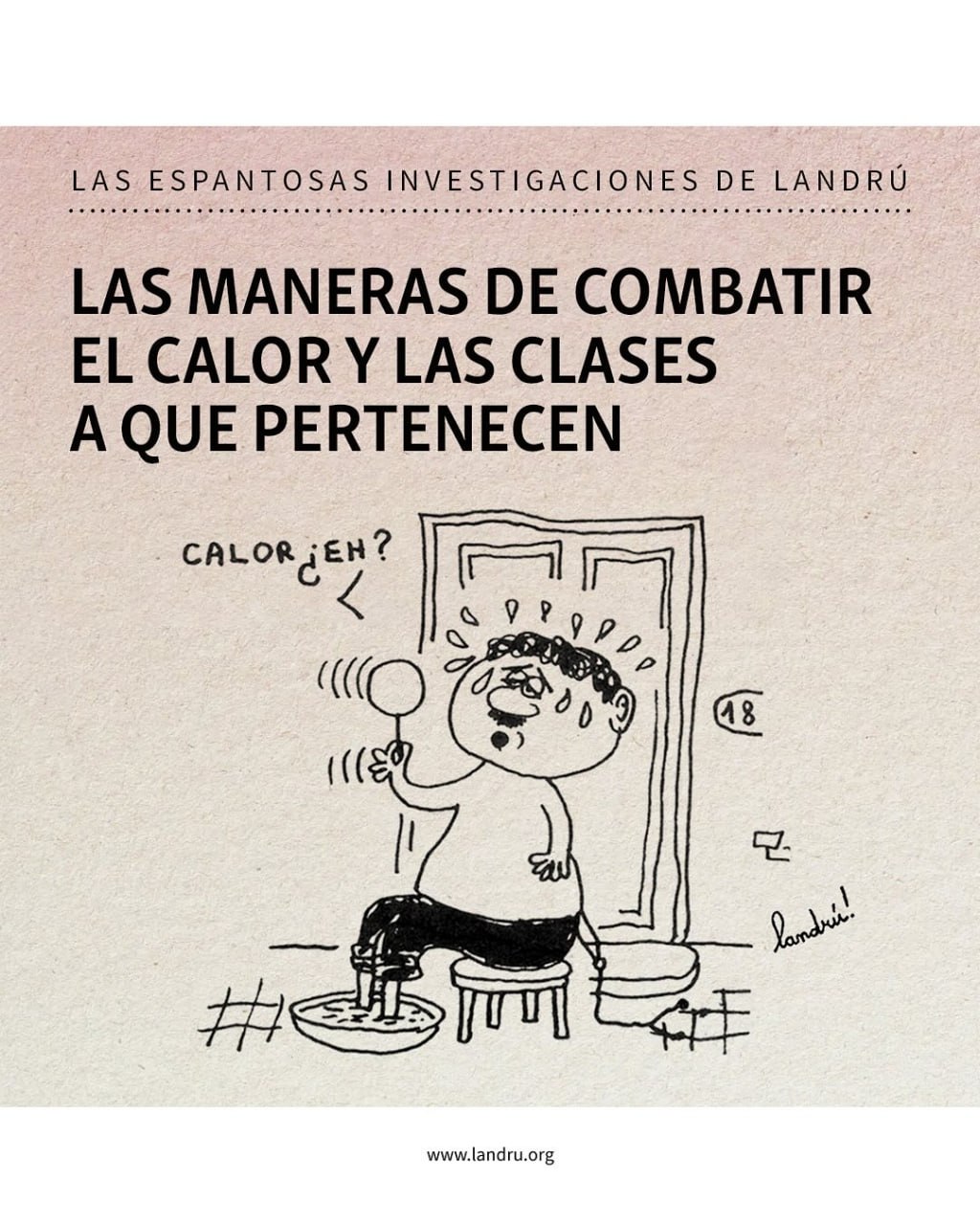 Portada ampliada de LAS MANERAS DE COMBATIR EL CALOR Y LAS CLASES A QUE PERTENECEN