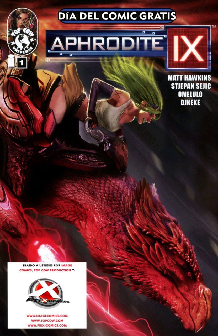 Portada ampliada de APHRODITE IX