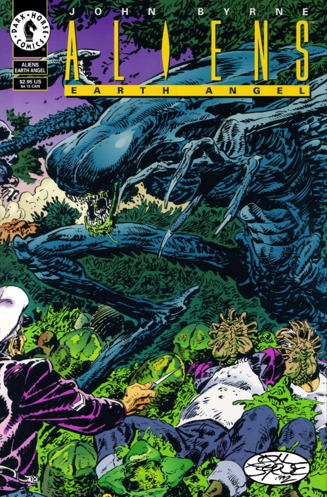 Portada ampliada de ALIENS