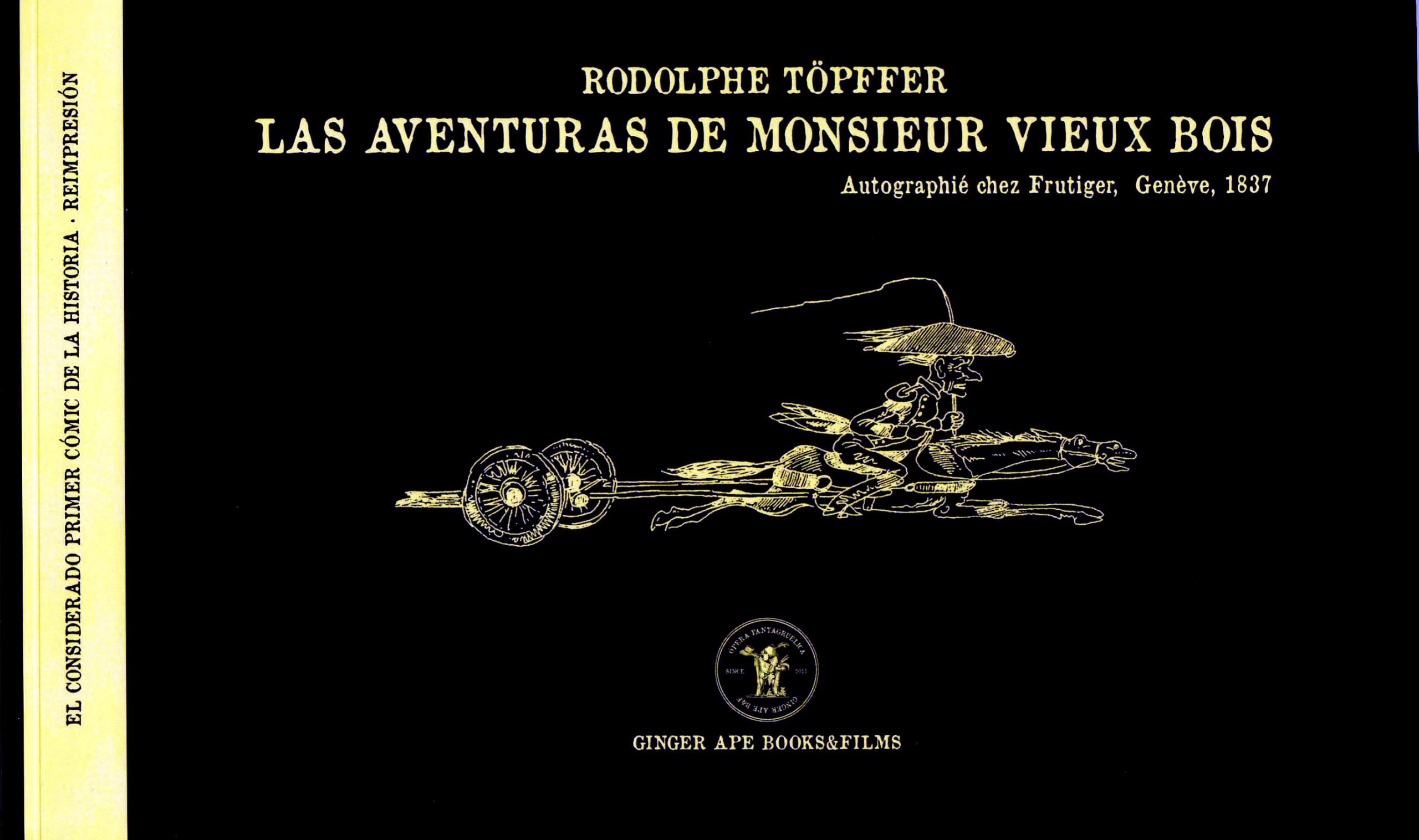 Portada ampliada de LAS AVENTURAS DE MONSIEUR VIEUX BOIS