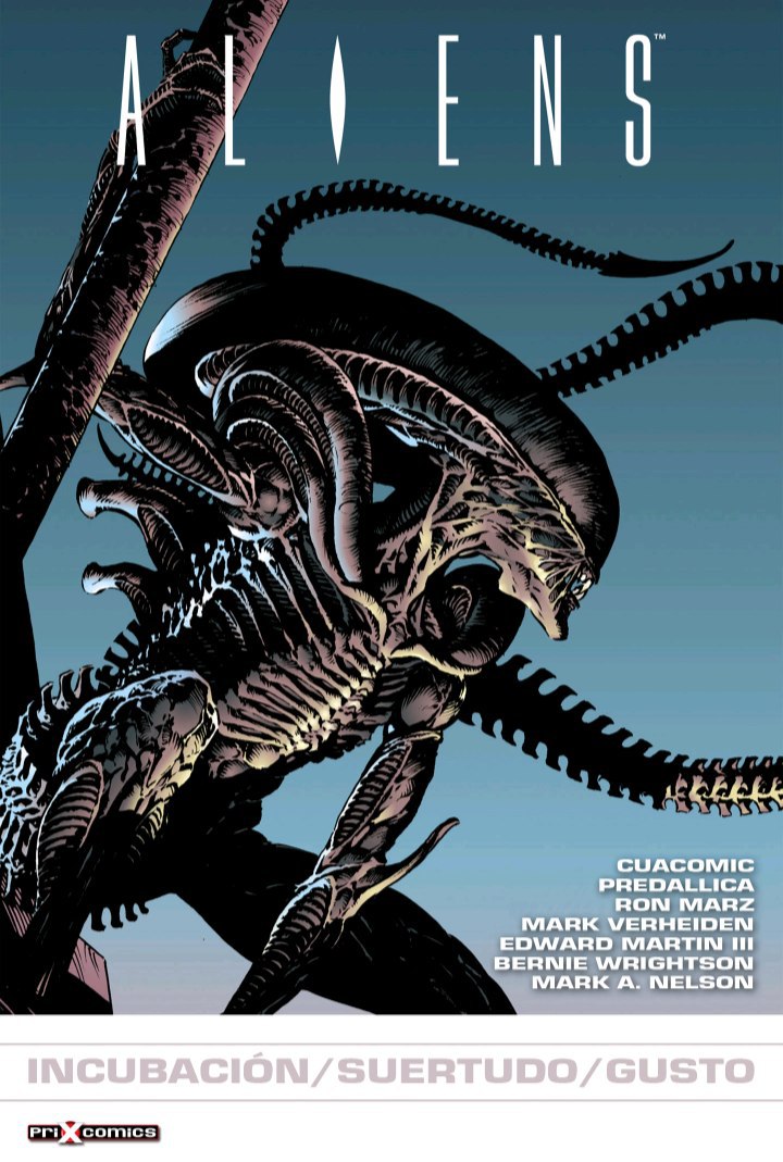 Portada ampliada de ALIENS