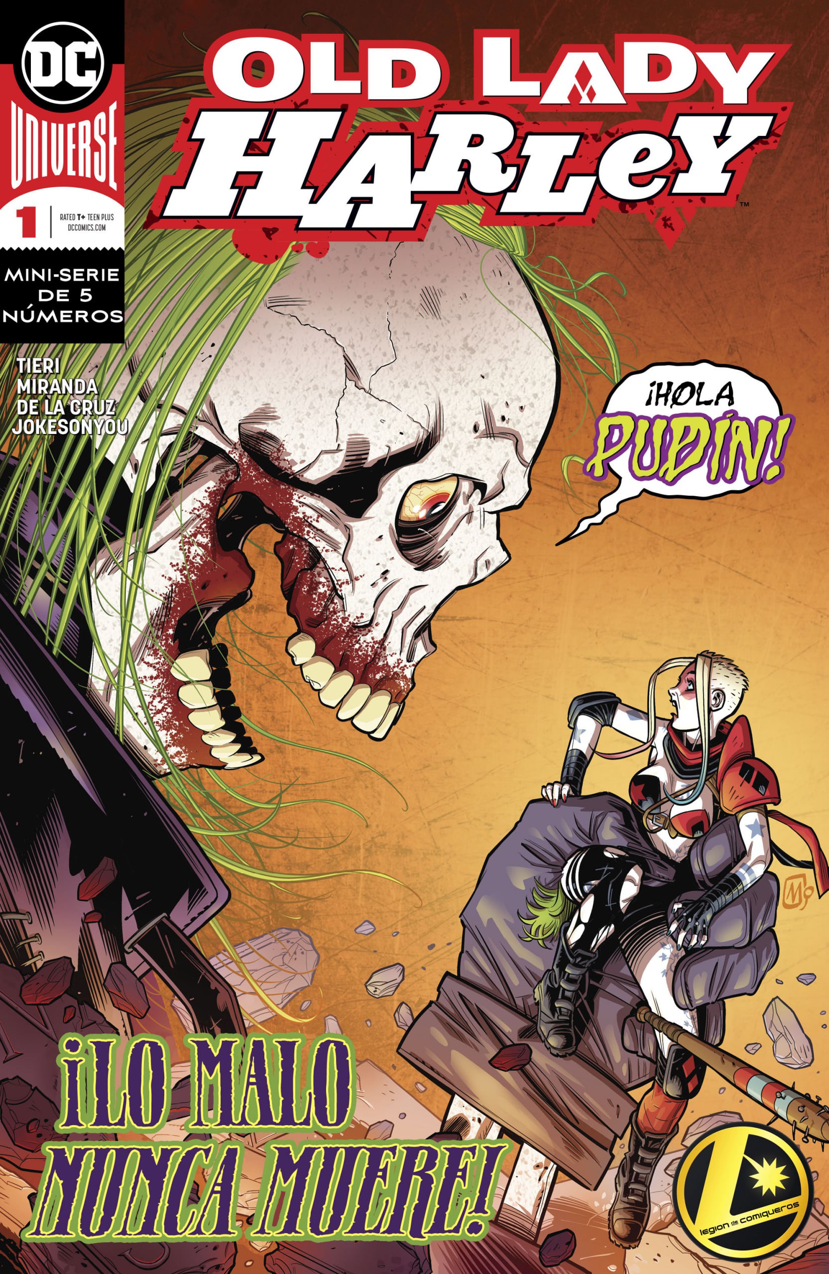 Portada ampliada de OLD LADY HARLEY
