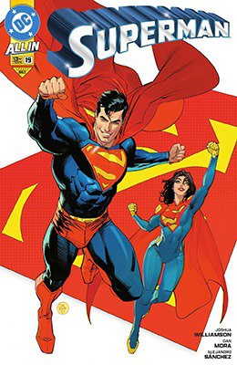 Portada ampliada de SUPERMAN