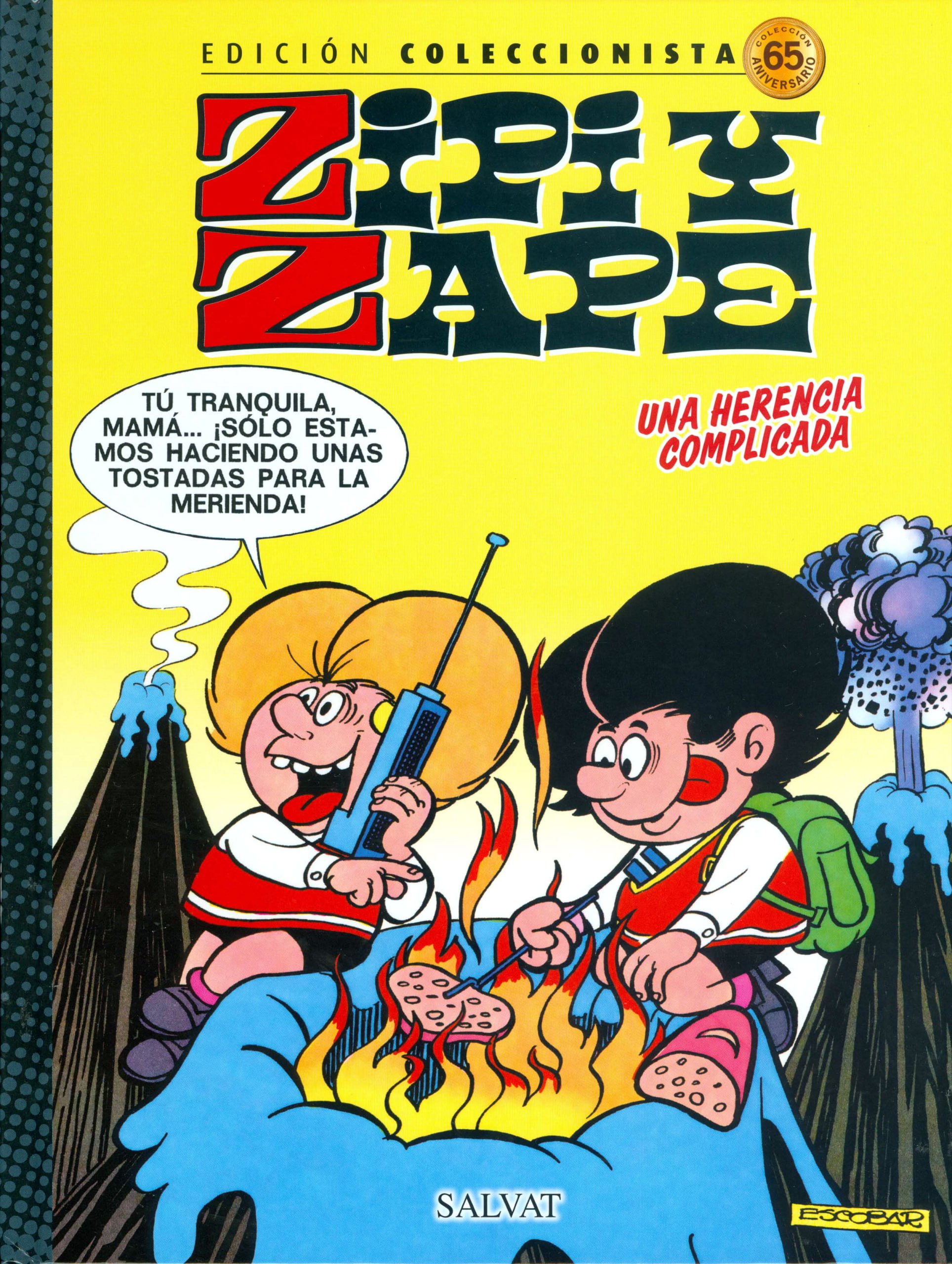 Portada ampliada de Zipi y Zape