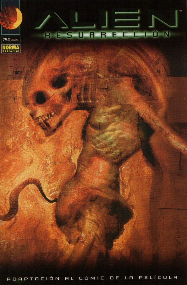 Portada ampliada de ALIEN RESURRECCION