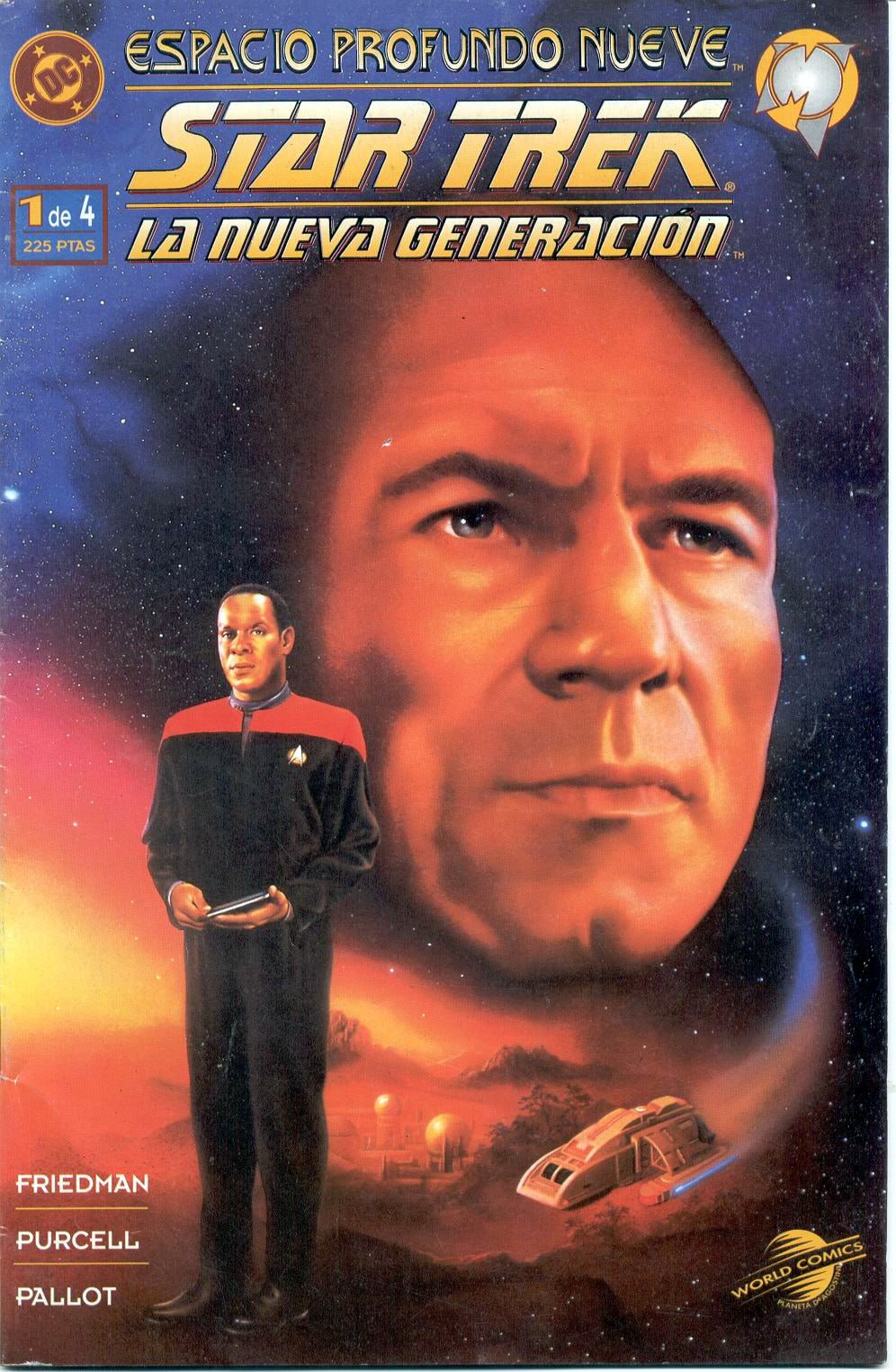 Portada ampliada de STAR TREK LA NUEVA GENERACION