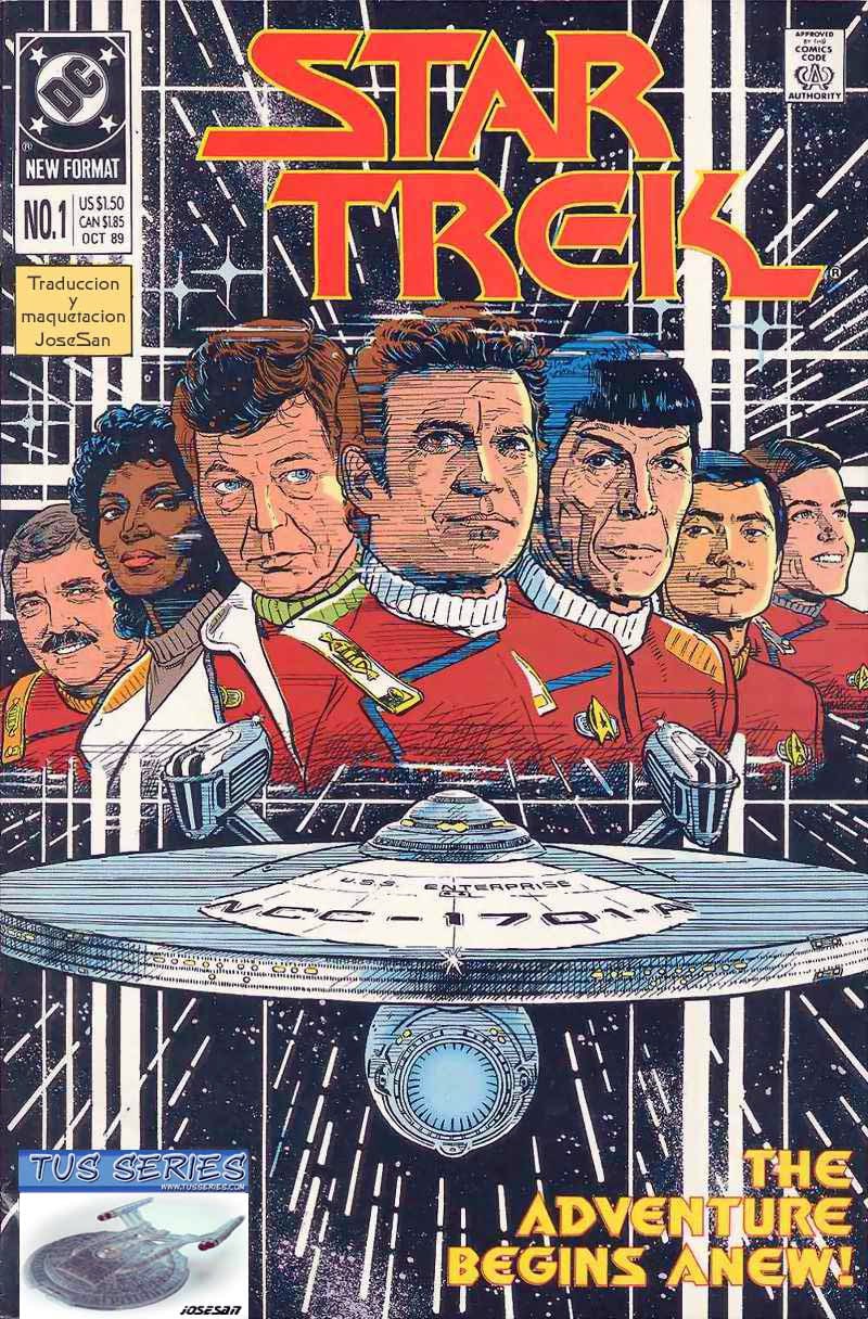 Portada ampliada de STAR TREK