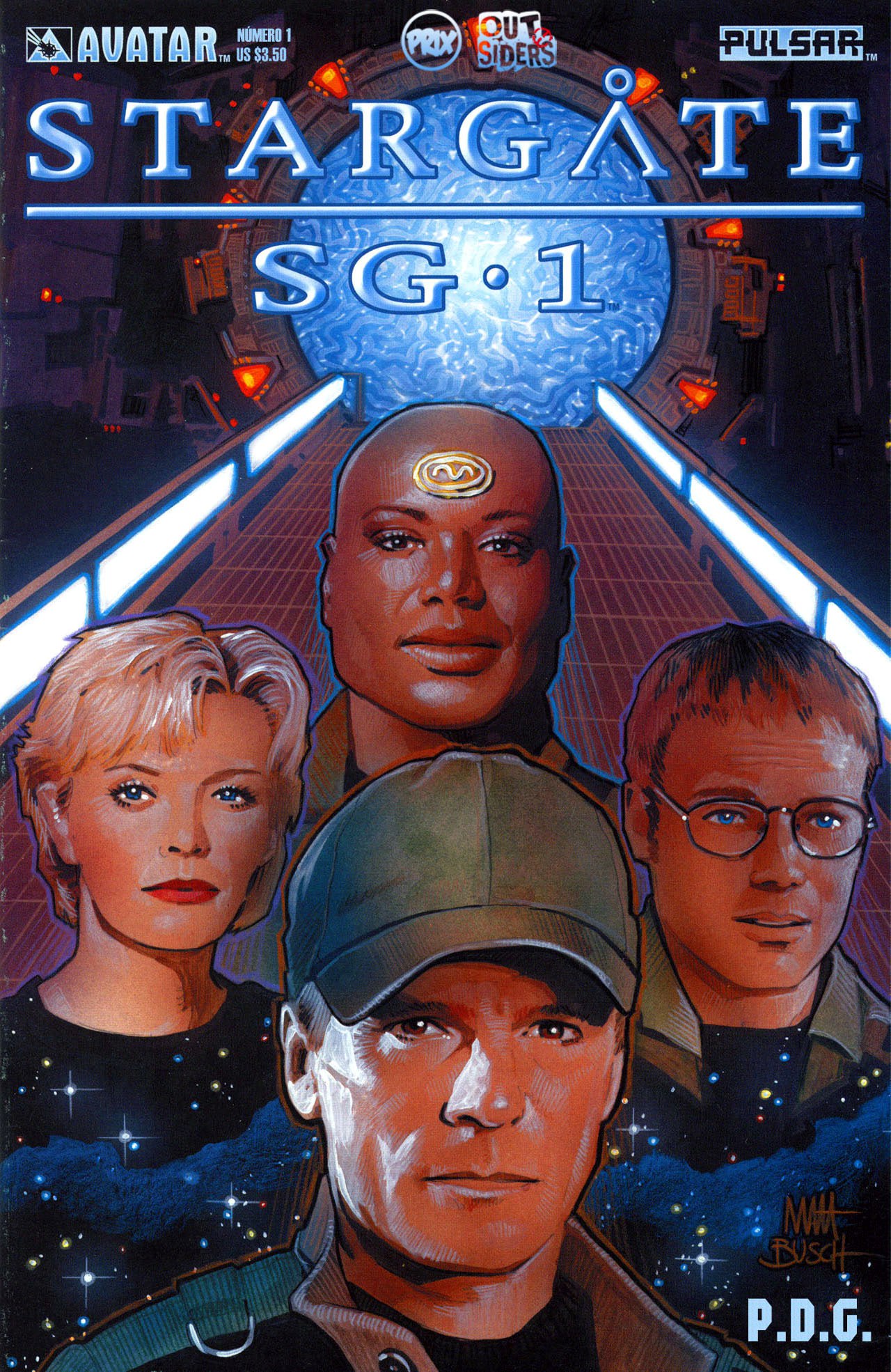 Portada ampliada de STARGATE SG•