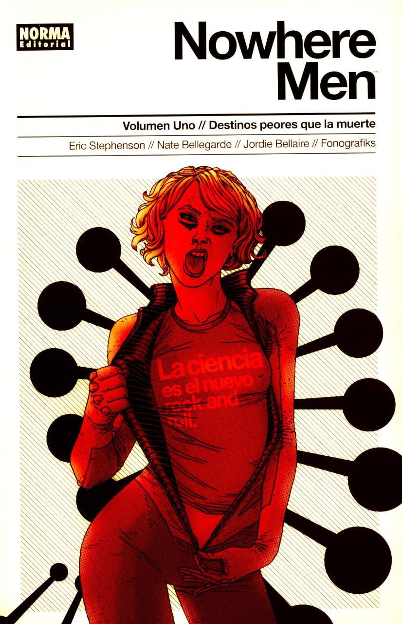 Portada ampliada de Nowhere Men