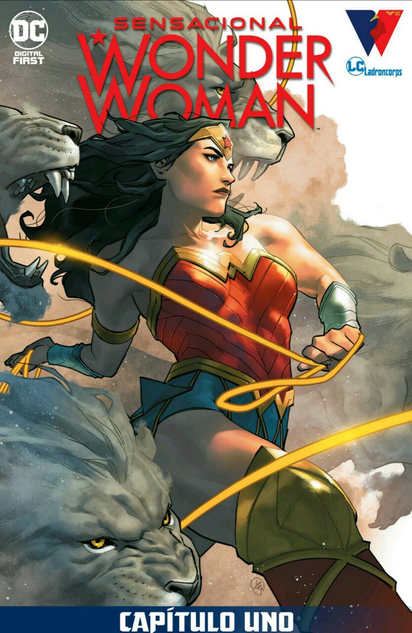 Portada ampliada de SENSACIONAL WONDER WOMAN