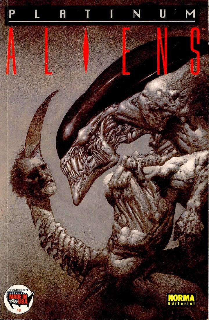 Portada ampliada de ALIENS