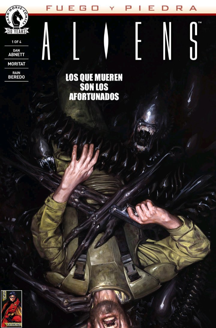 Portada ampliada de ALIENS