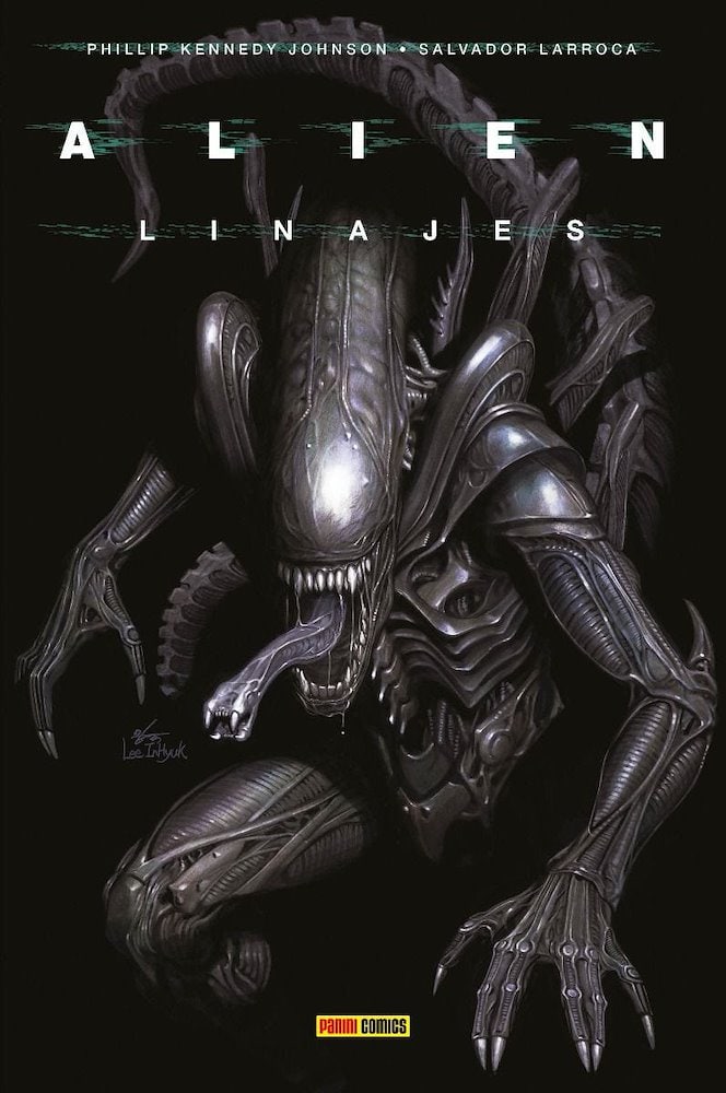 Portada ampliada de ALIEN LINAJES