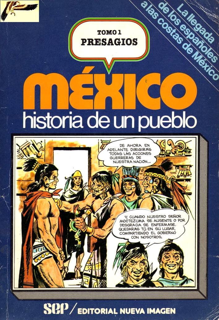 Portada ampliada de MÉXICO historia de un pueblo