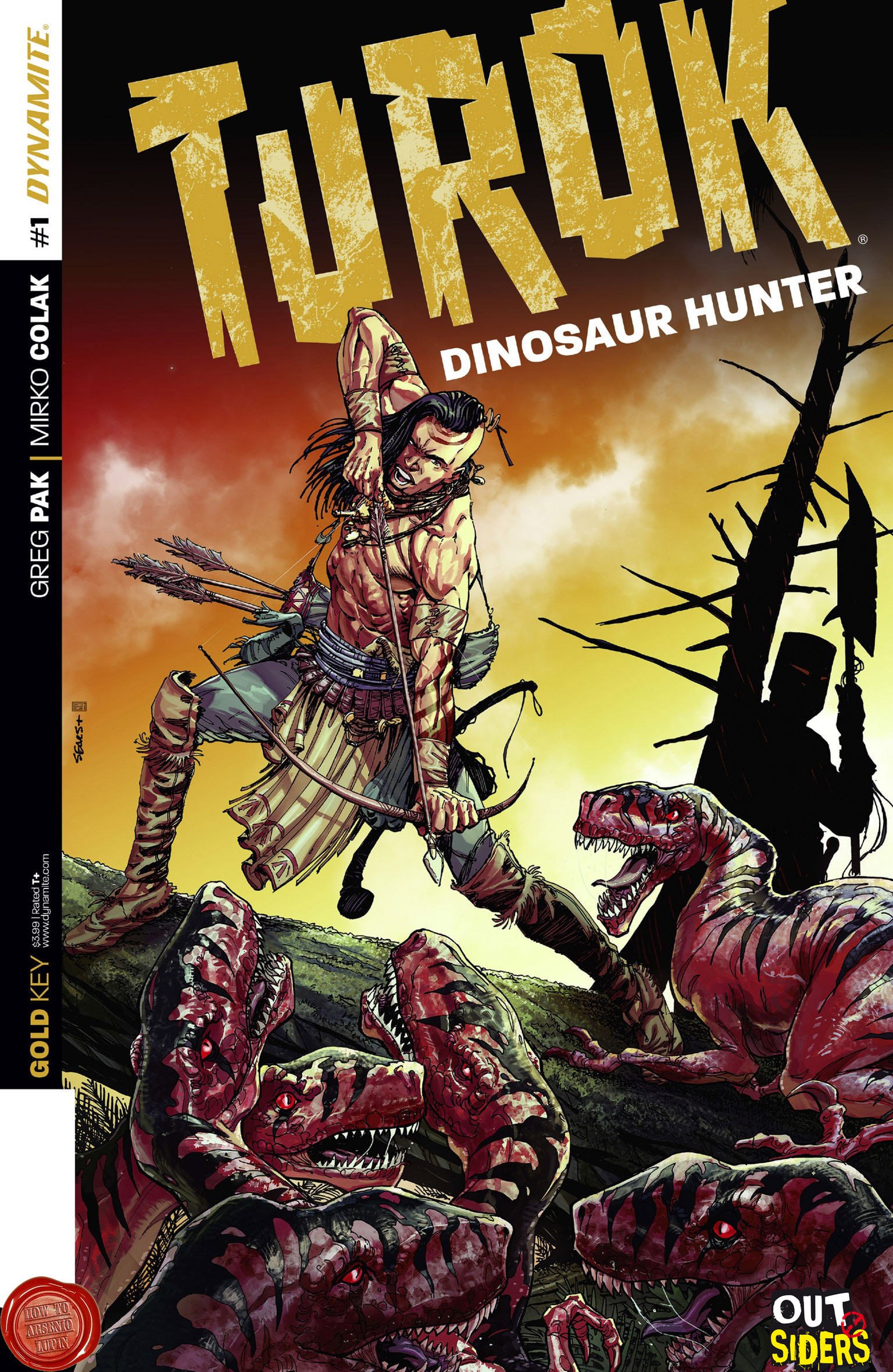 Portada ampliada de TUROK DINOSAUR HUNTER