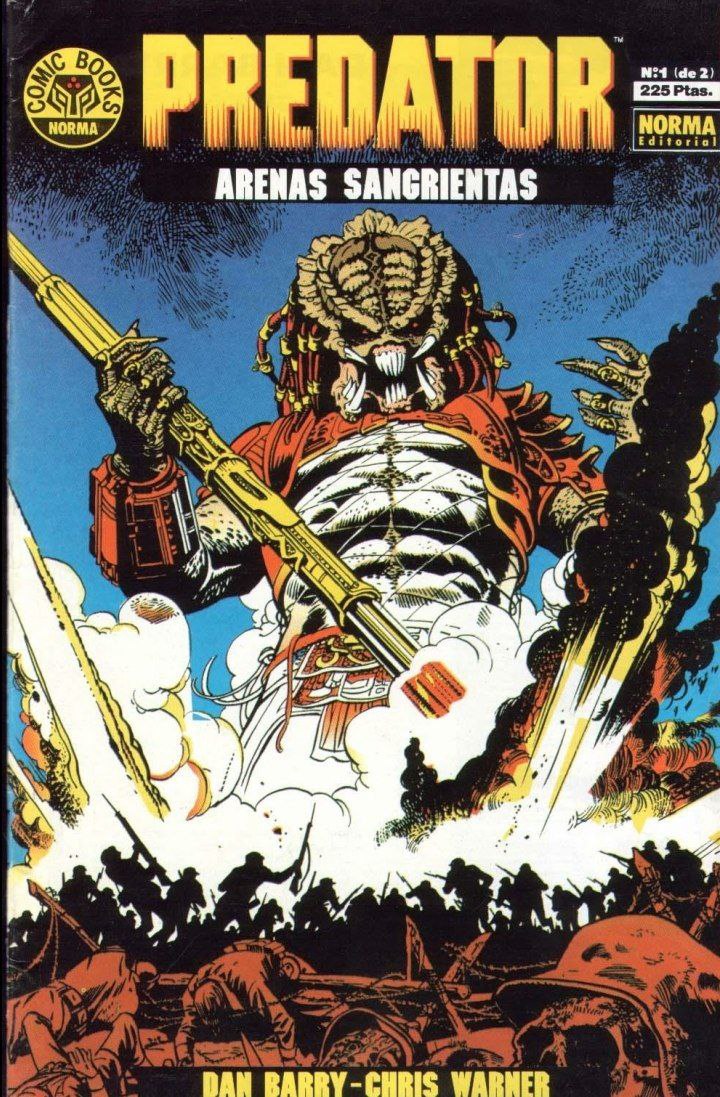 Portada ampliada de PREDATOR ARENAS SANGRIENTAS