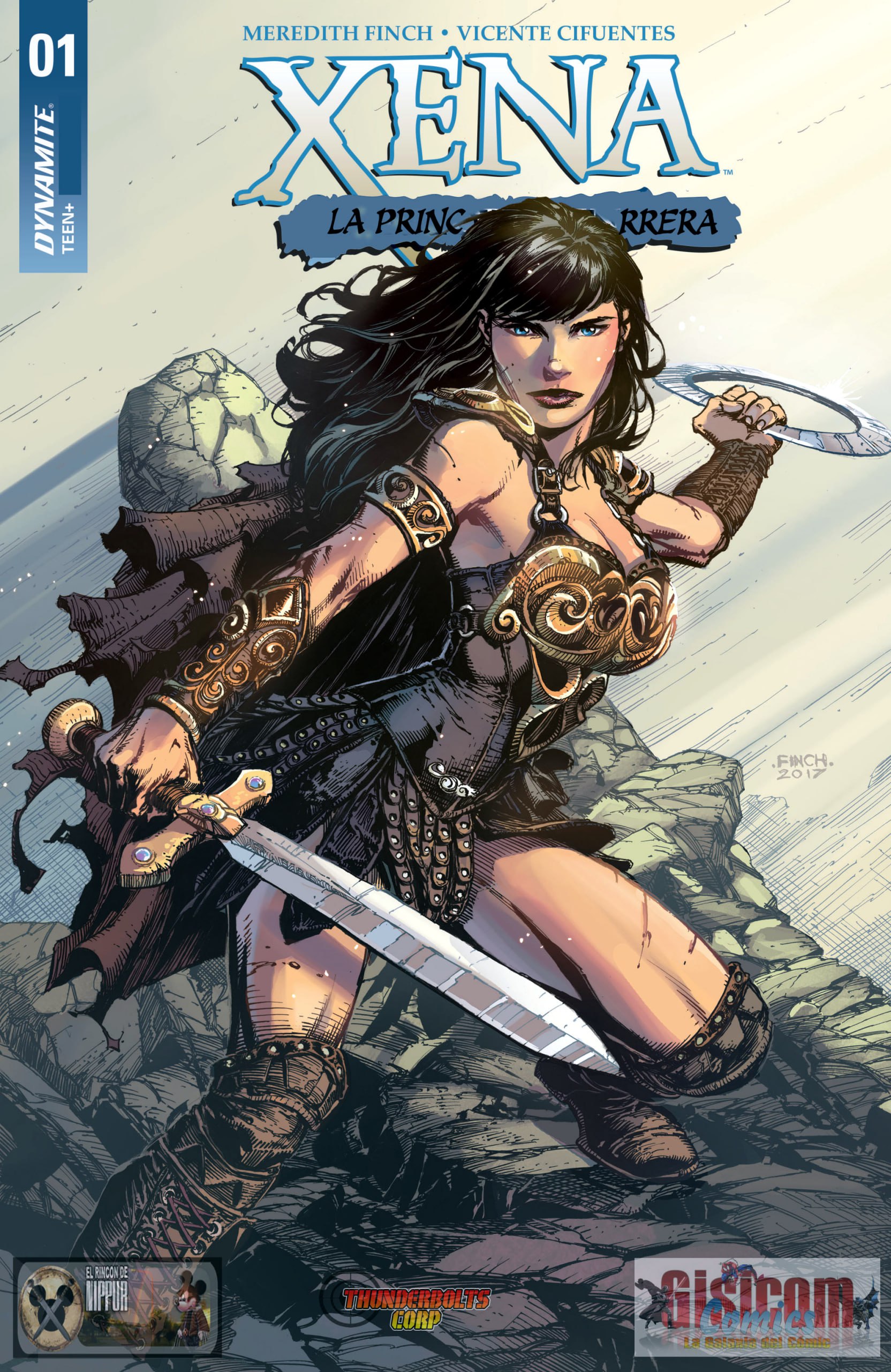 Portada ampliada de XENA