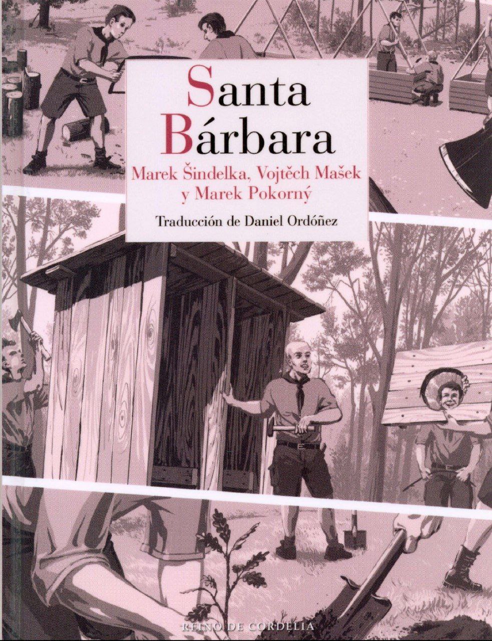 Portada ampliada de Santa Bárbara