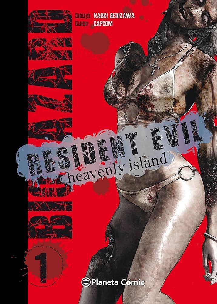 Portada ampliada de RESIDENT EVIL heavenly island