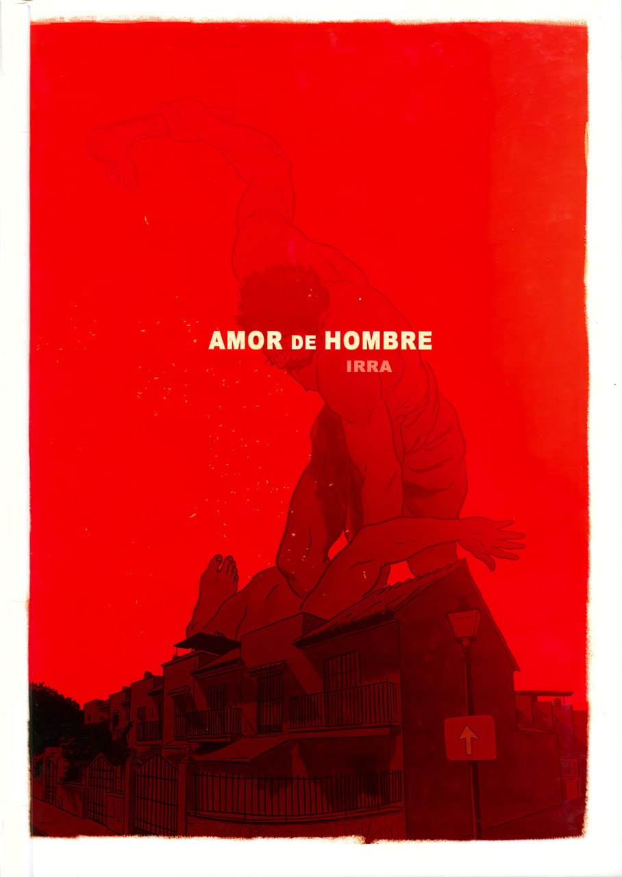 Portada ampliada de AMOR DE HOMBRE