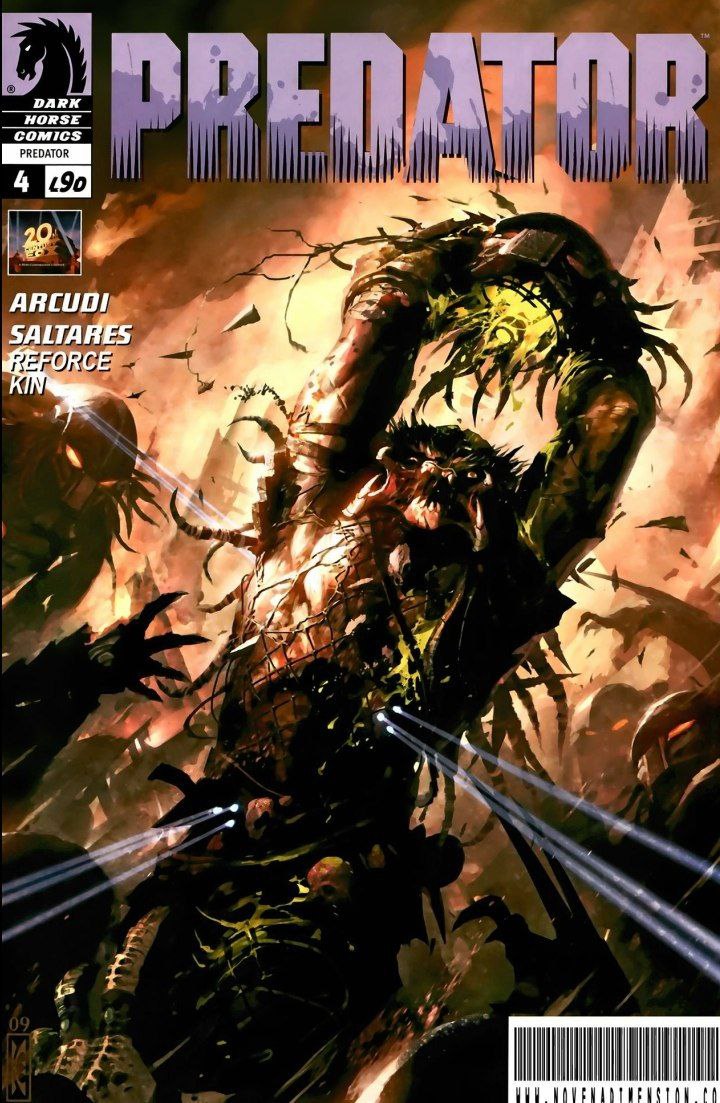 Portada ampliada de Predator