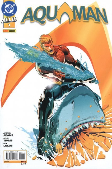 Portada ampliada de AQUAMAN