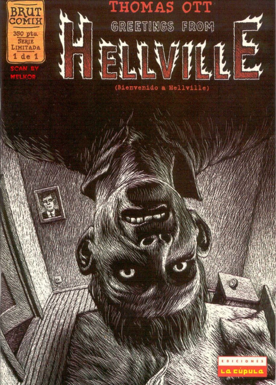 Portada ampliada de Greetings from Hellville