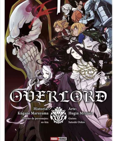 Portada ampliada de OVERLORD