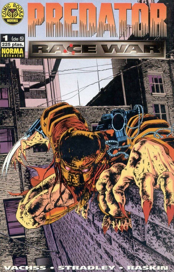 Portada ampliada de Predator Race War