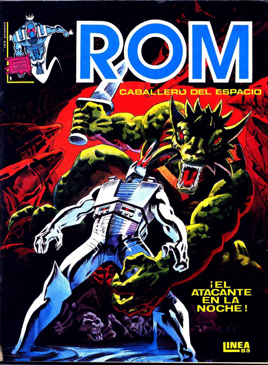 Portada ampliada de ROM
