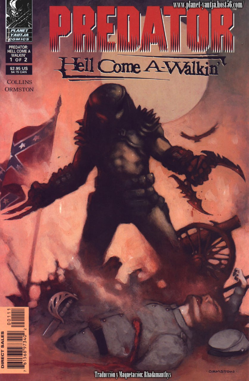 Portada ampliada de PREDATOR Hell Come A-Walkin