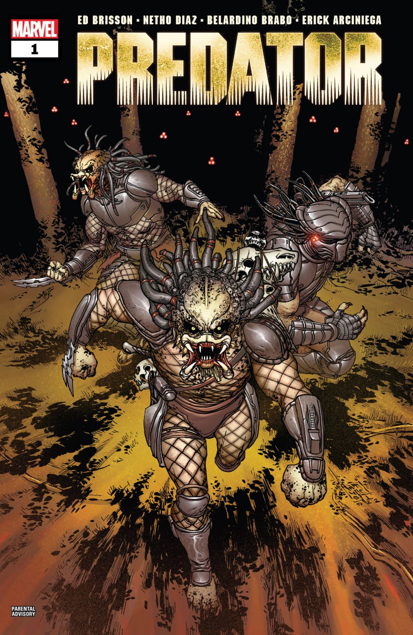 Portada ampliada de PREDATOR