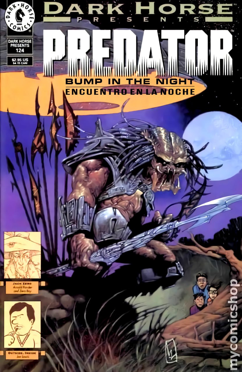 Portada ampliada de PREDATOR BUMP IN THE NIGHT ENCUENTRO EN LA NOCHE