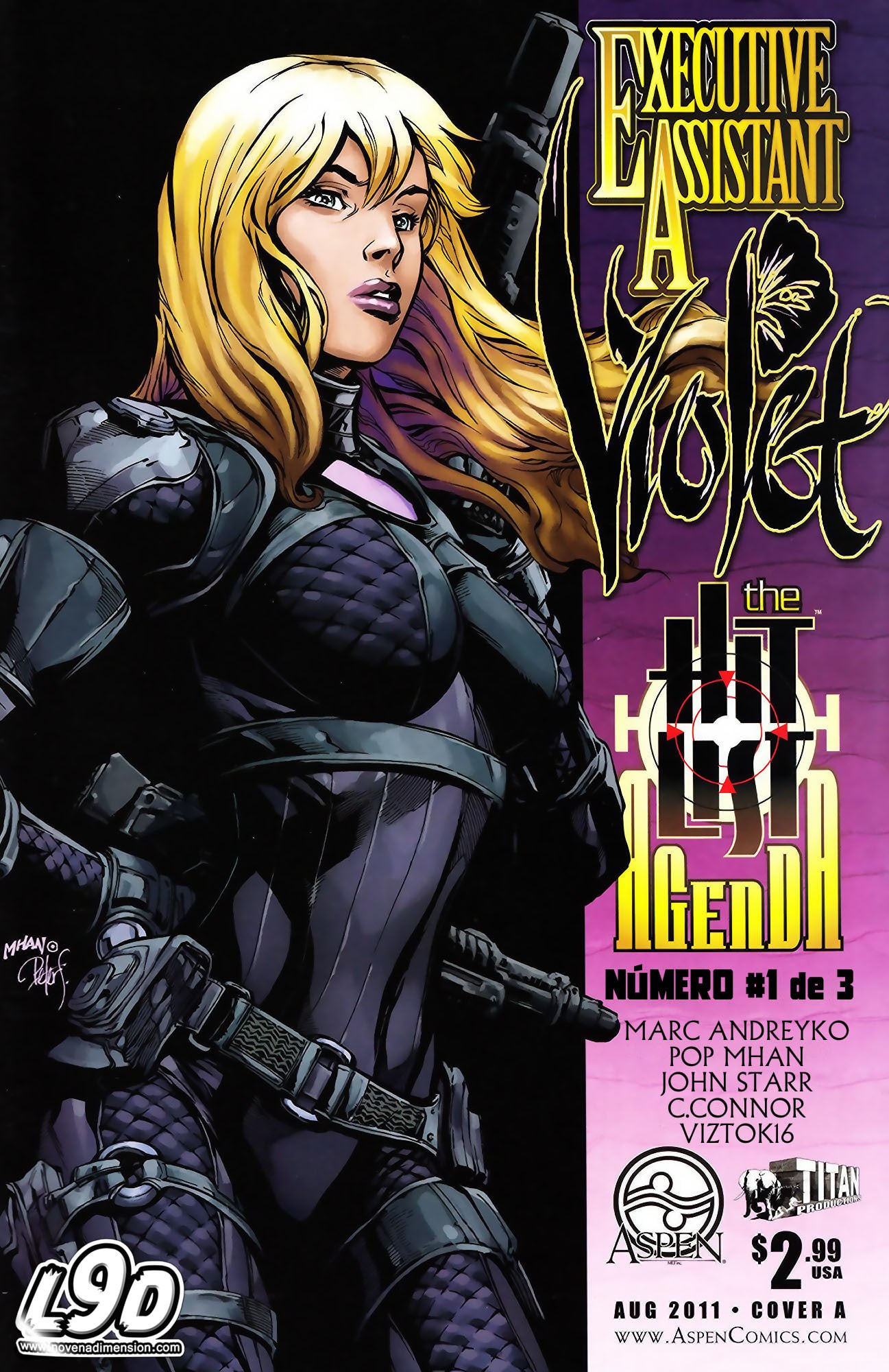 Portada ampliada de EXECUTIVE ASSISTANT A Violet