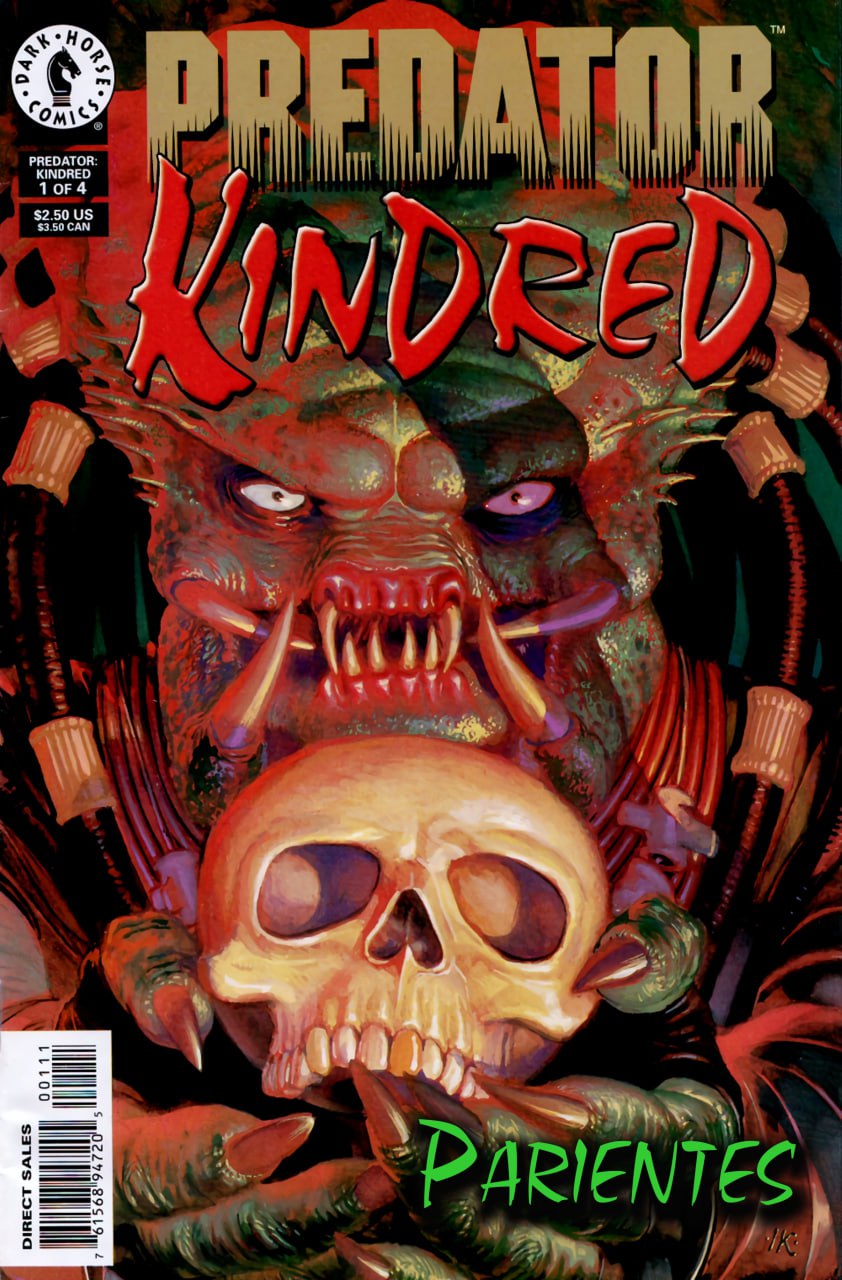 Portada ampliada de PREDATOR KINDRED