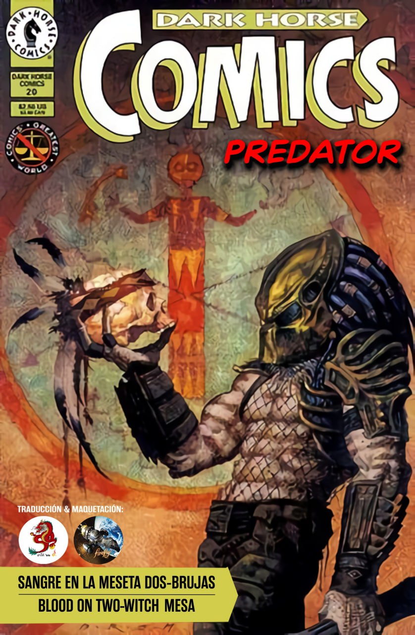 Portada ampliada de COMICS PREDATOR