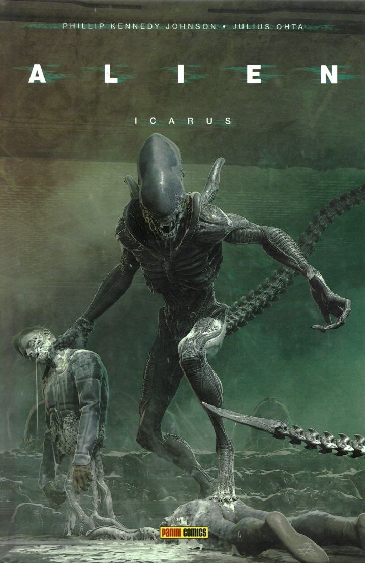 Portada ampliada de ALIEN ICARUS