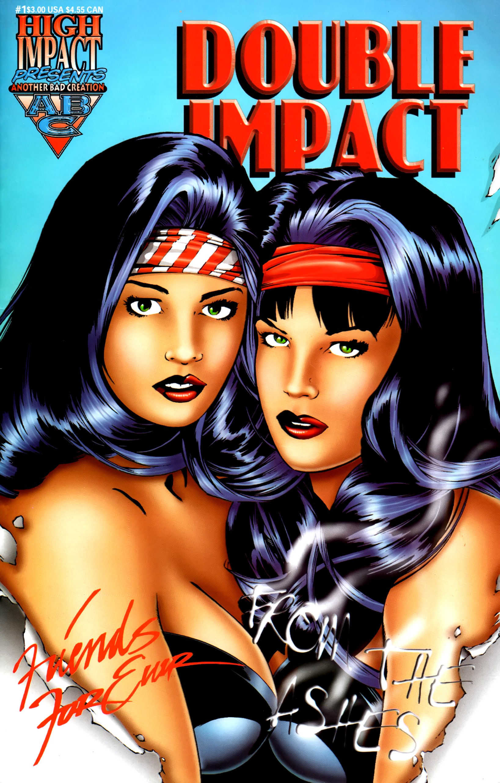 Portada ampliada de DOUBLE IMPACT