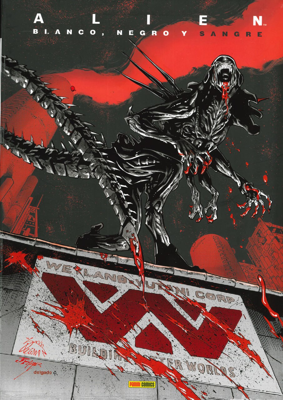 Portada ampliada de ALIEN