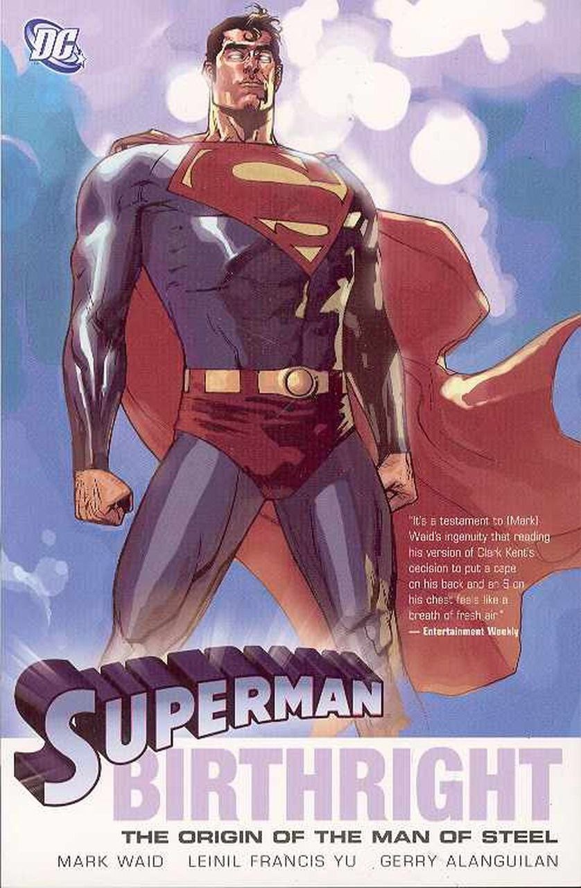 Portada ampliada de SUPERMAN BIRTHRIGHT THE ORIGIN OF THE MAN OF STEEL