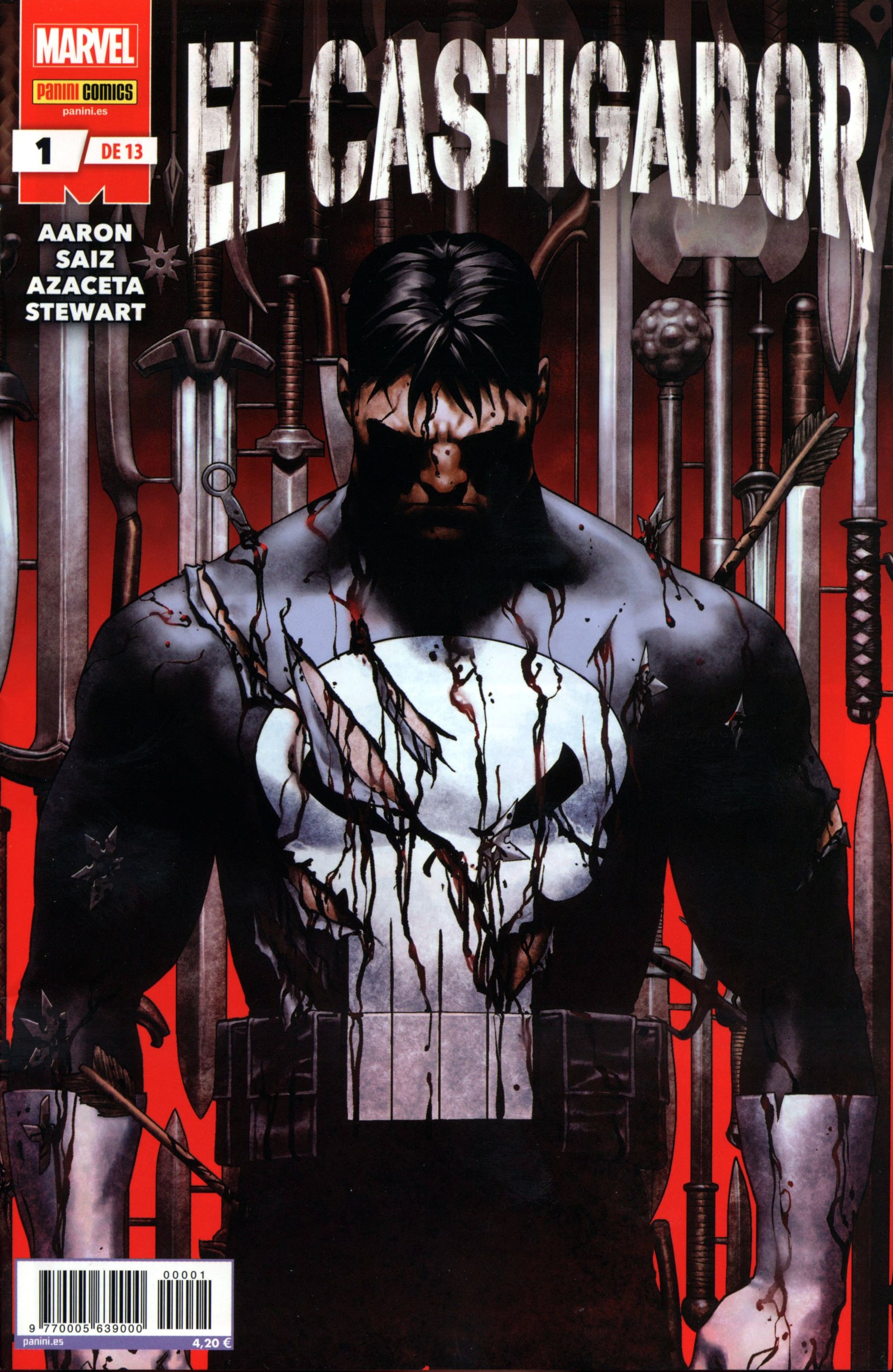 Portada ampliada de EL CASTIGADOR