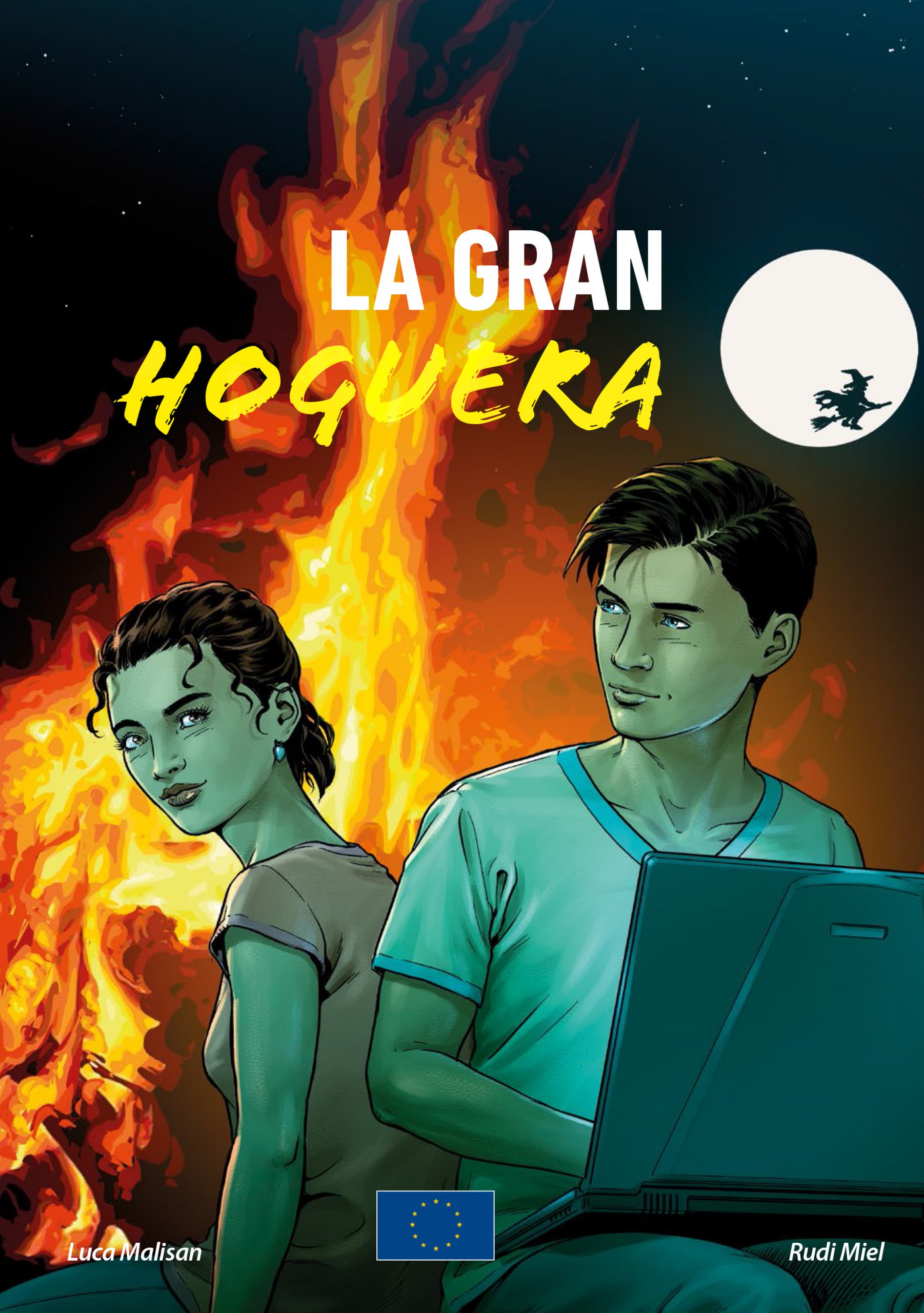 Portada ampliada de LA GRAN HOGUERA