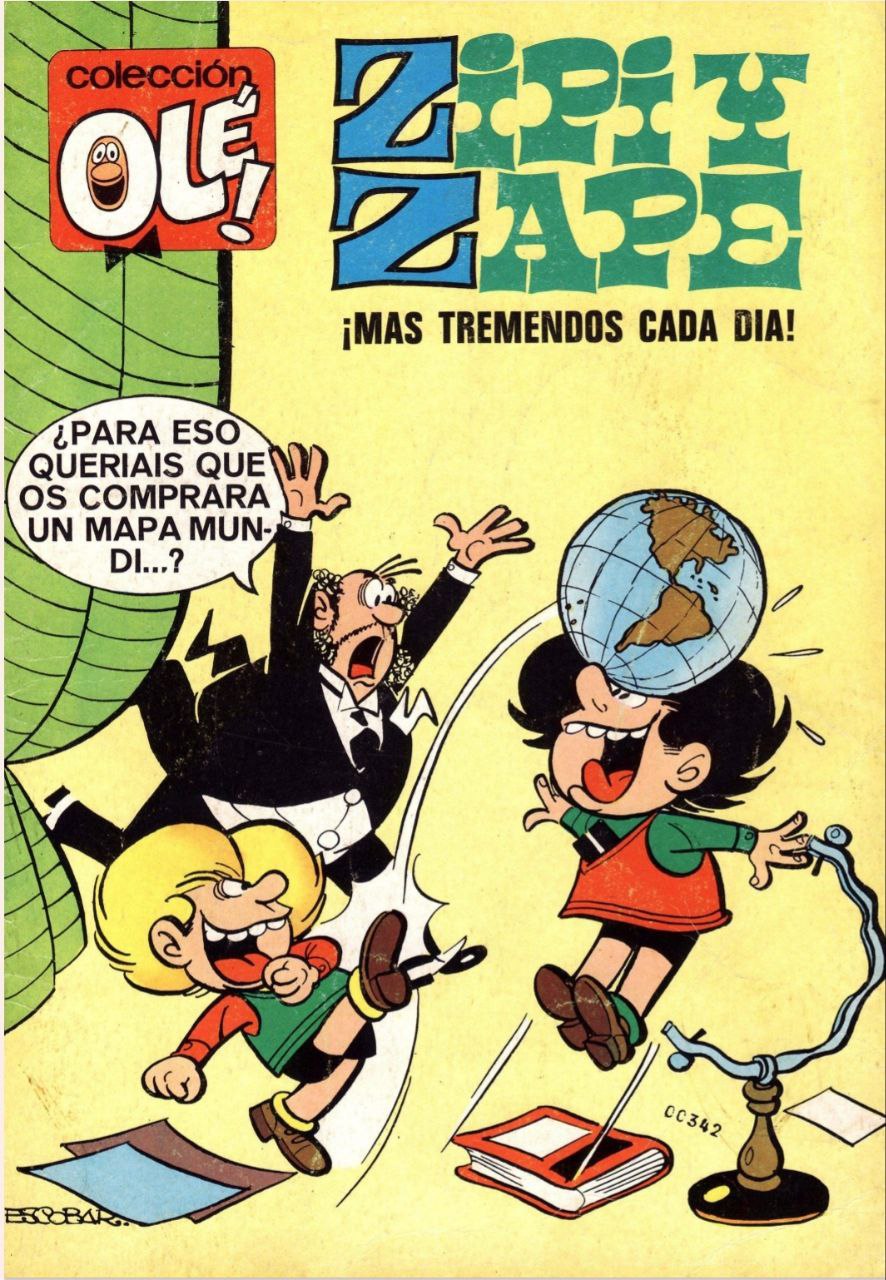 Portada ampliada de Zipi y Zape