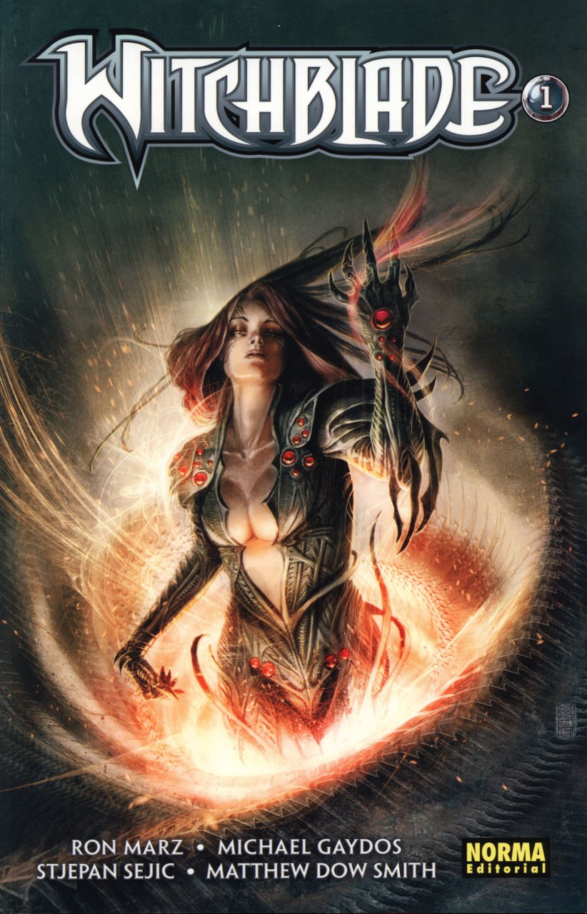 Portada ampliada de WITCHBLADE #