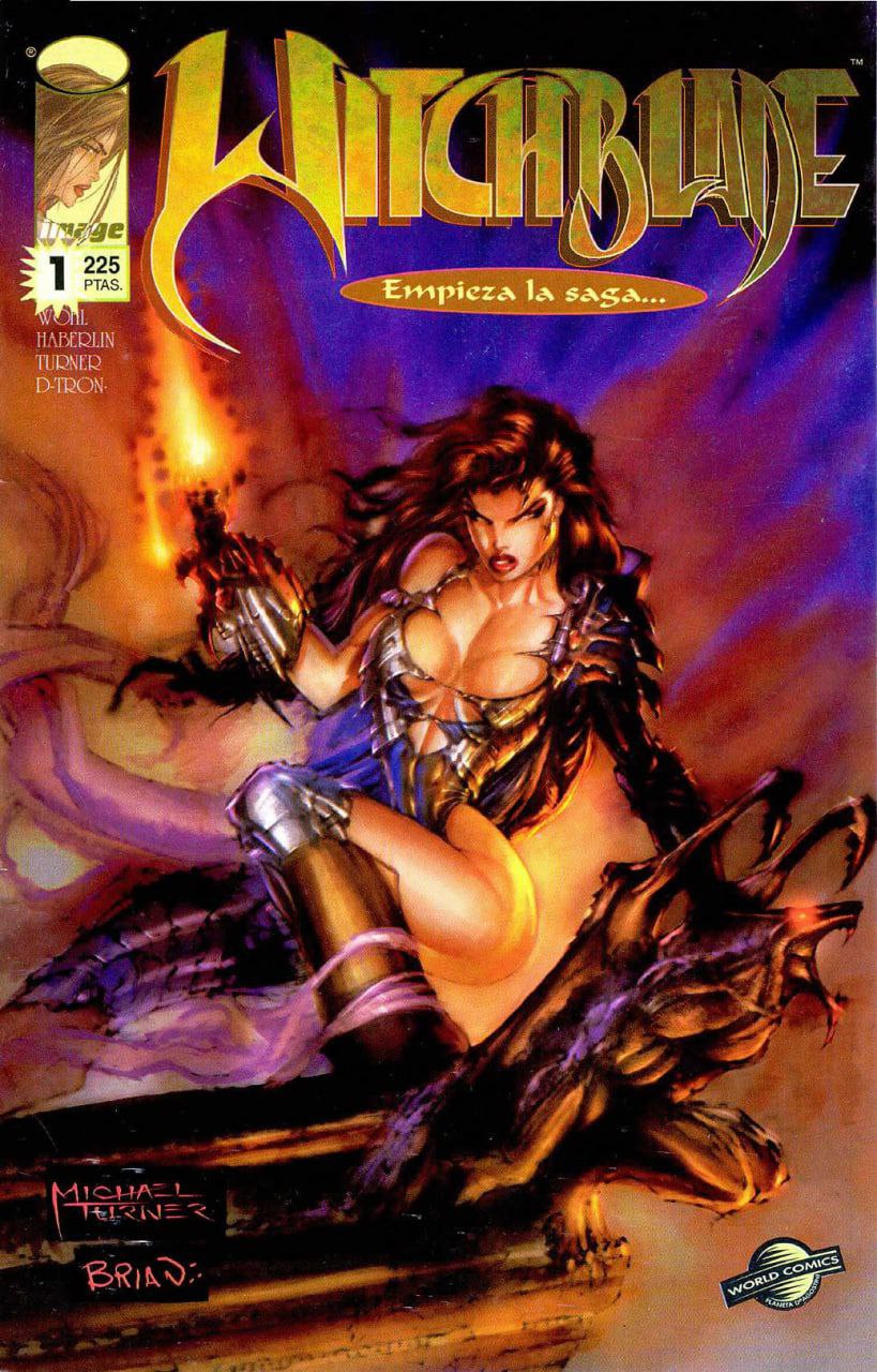 Portada ampliada de WITCHBLADE